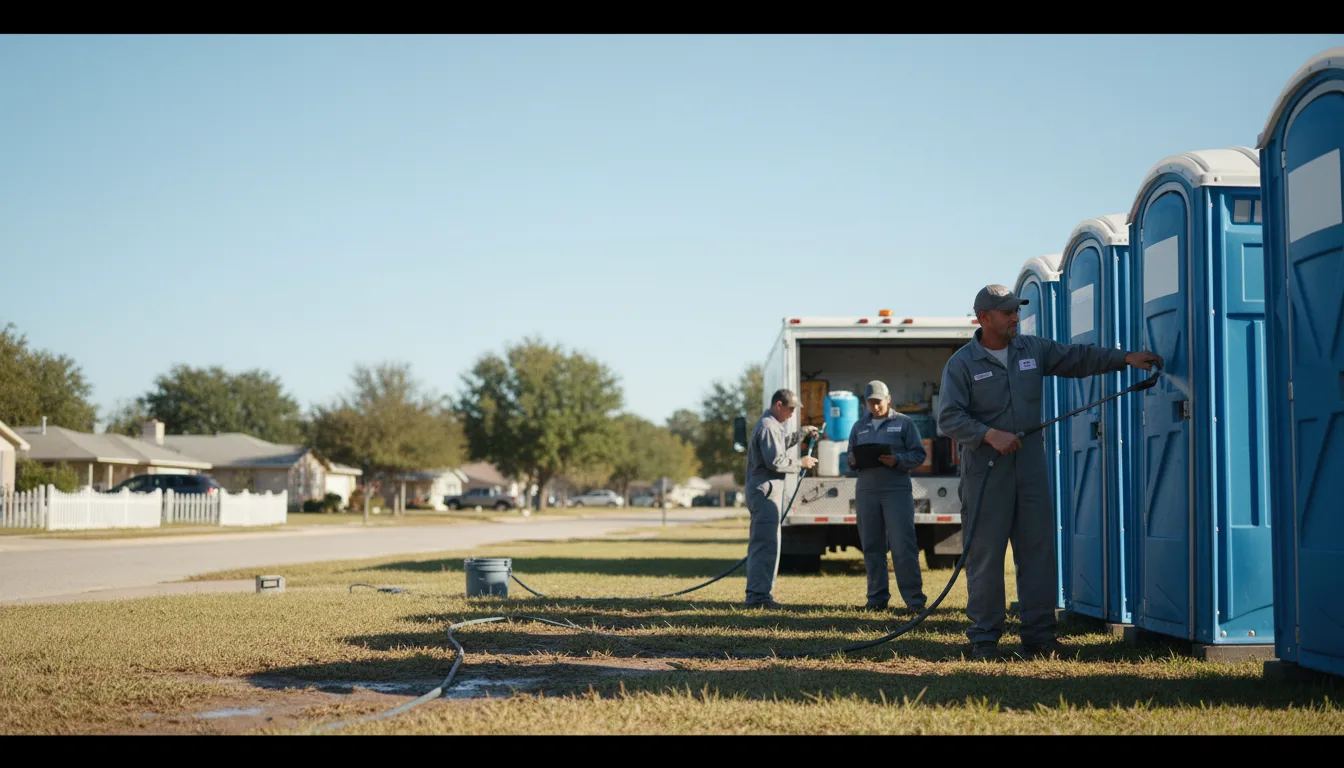 Long-Term Portable Toilet Rental in Saint Johns, AZ near me